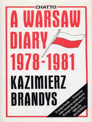 cover image of A Warsaw Diary
